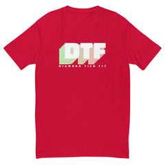 DTF Logo Green Pink | Short Sleeve T-shirt