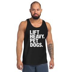 Lift Heavy Pet Dogs | Men's Tank Top