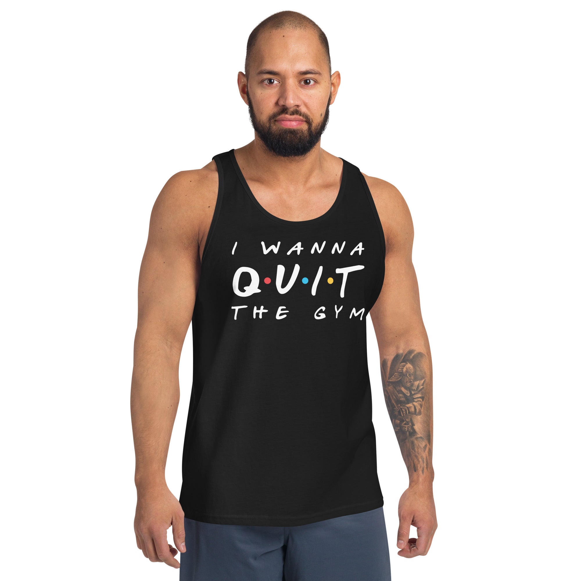 I Wanna Quit The Gym | Men's Tank Top