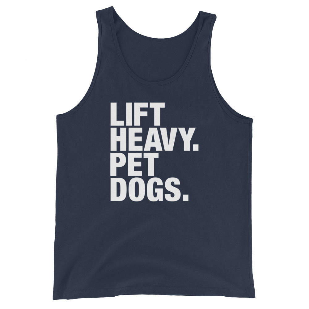 Lift Heavy Pet Dogs | Men's Tank Top