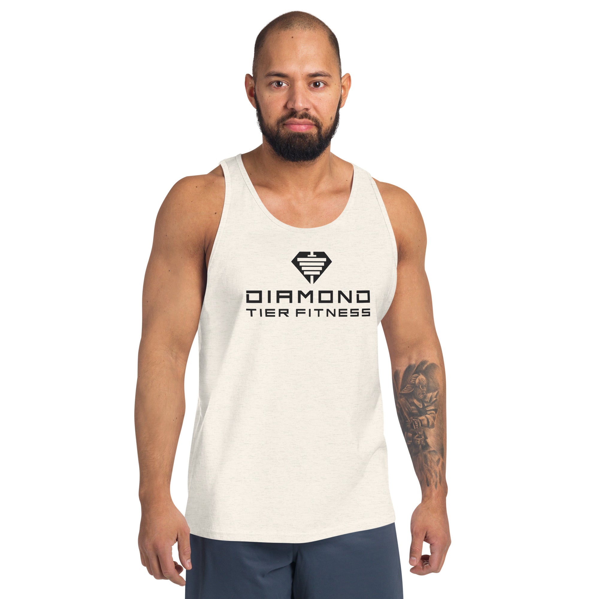 Diamond Tier Fitness Black | Men's Tank Top