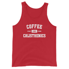 Coffee And Calisthenics | Men's Tank Top