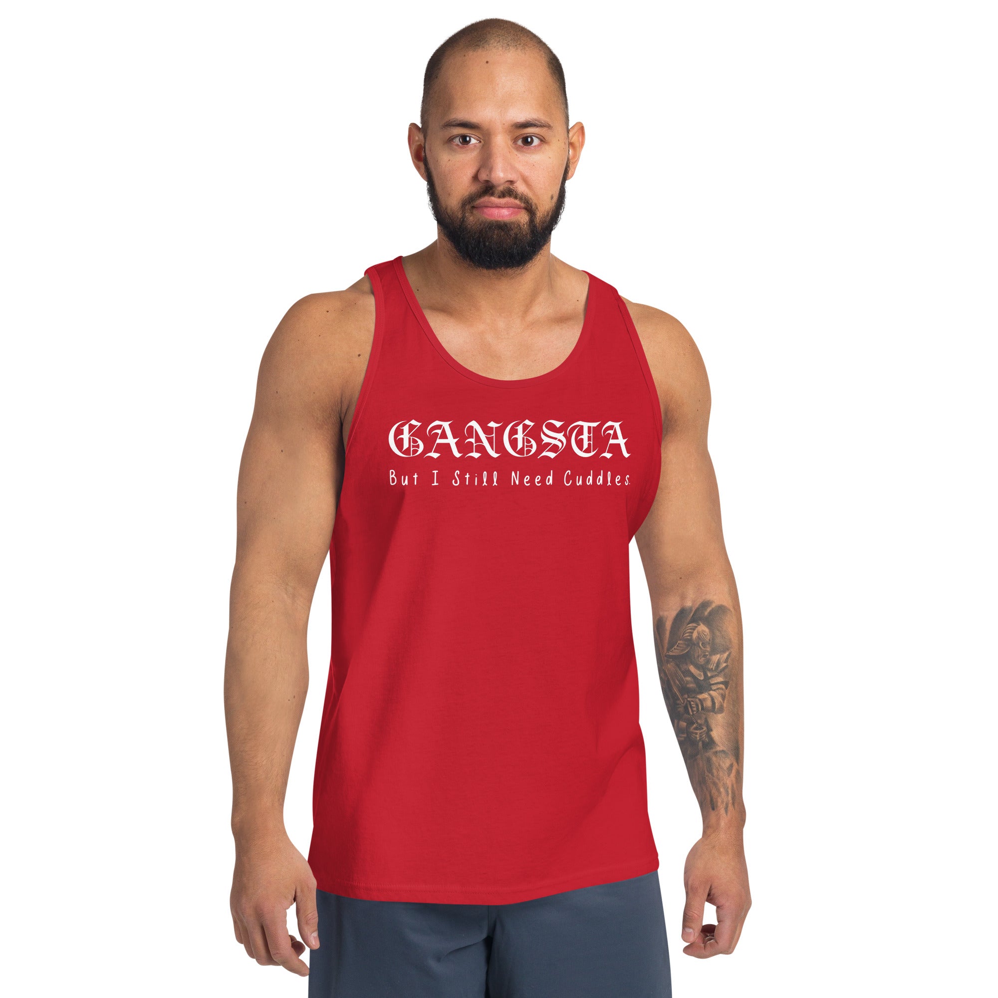 Gangsta Cuddles | Men's Tank Top