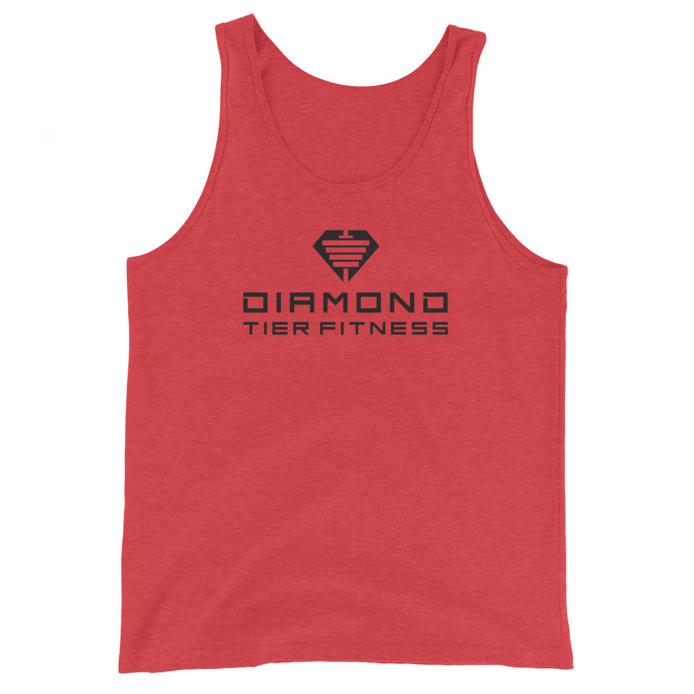 Diamond Tier Fitness Black | Men's Tank Top