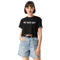 No Days Off | Women’s crop top