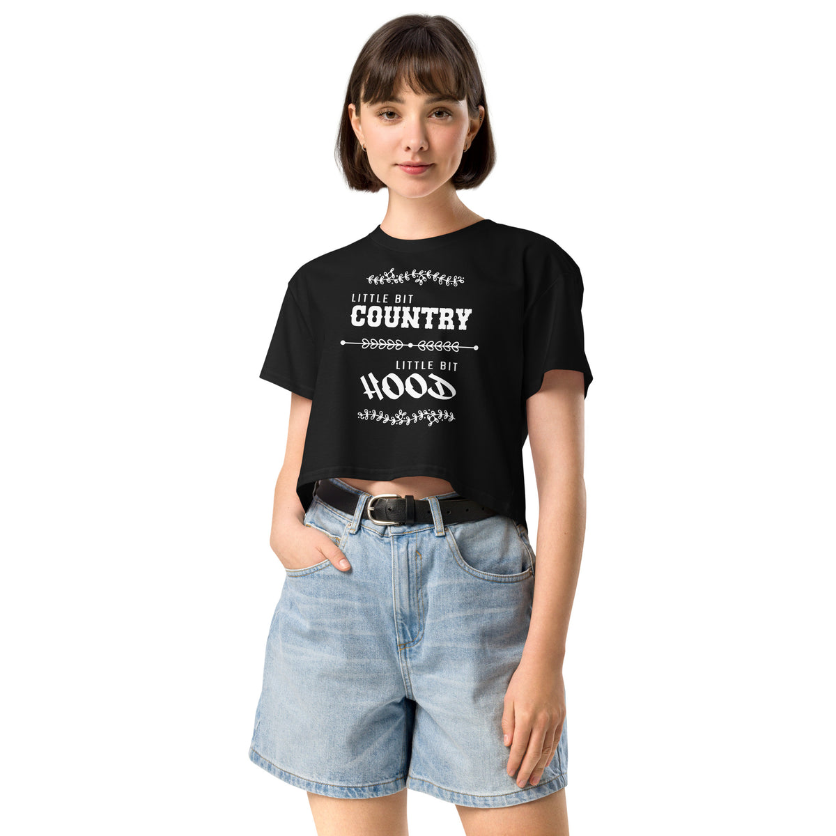 Little Country Little Hood | Women’s crop top