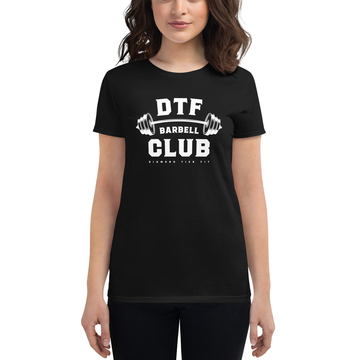 DTF Barbell Club | Women's short sleeve t-shirt