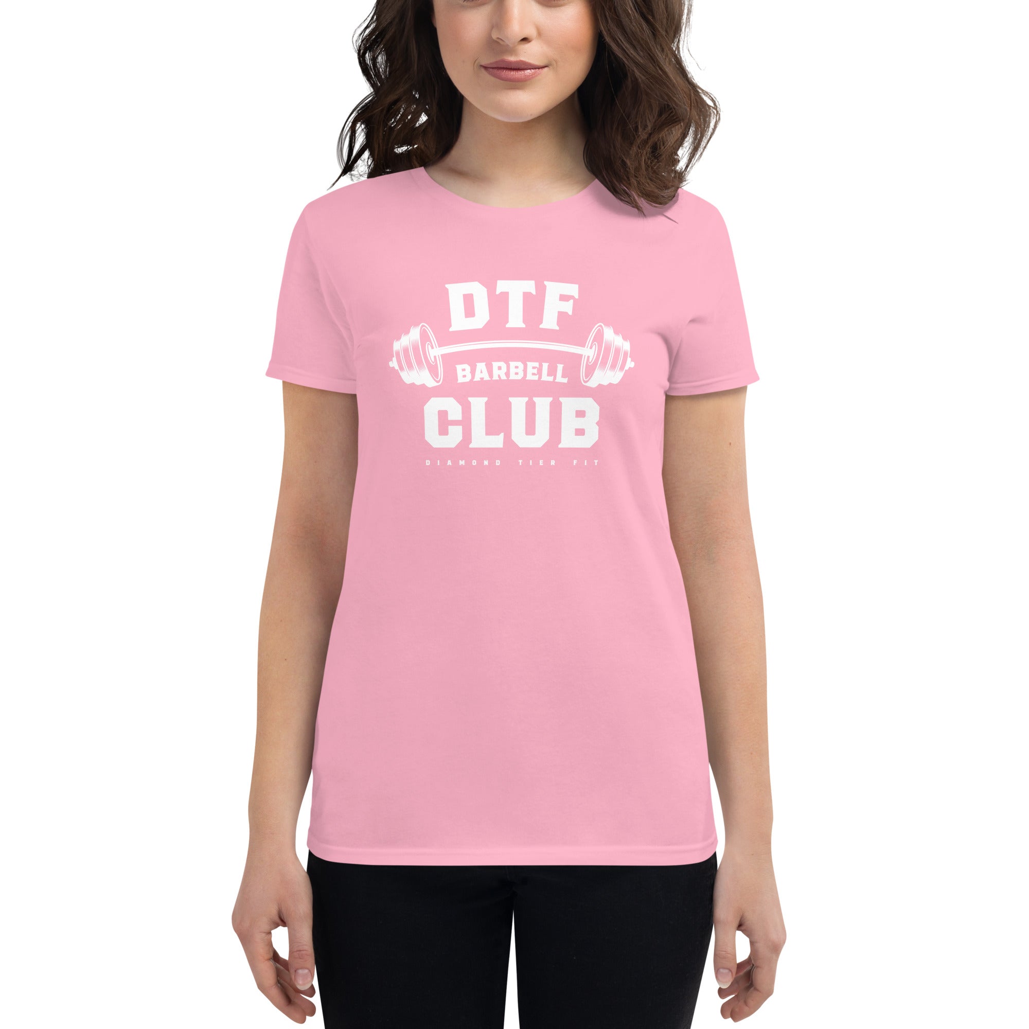 DTF Barbell Club | Women's short sleeve t-shirt