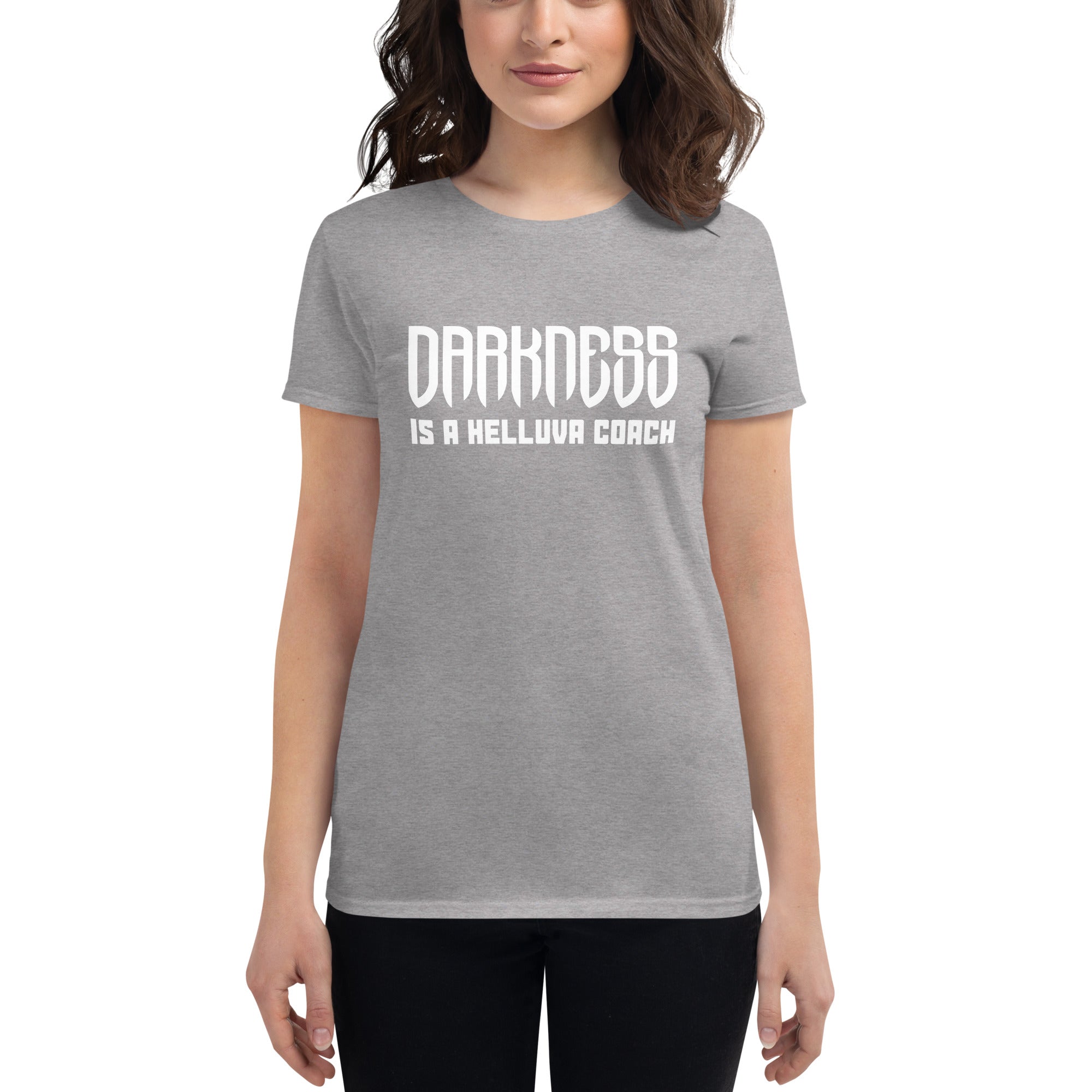 Darkness Is A Helluva Coach | Women's short sleeve t-shirt