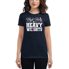 High Heels & Heavy Weights | Women's short sleeve t-shirt